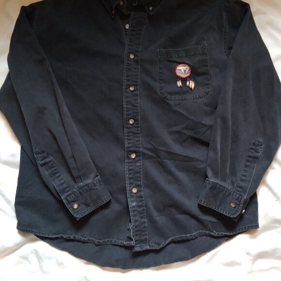 VTG Natural Wonders Dreamcatcher Bear Tribal Shirt - Picture 5 of 8